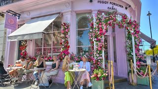 LONDON BELGRAVIA IN BLOOM 2024 🎲 ‘Floral Fun amp Games’ Stunning Flower Displays 🌹 4K HDR [upl. by Attennaej]