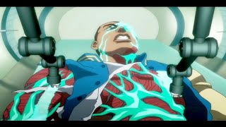 Cyborg Origins How Victor Become Cyborg Justice League War [upl. by Aihseyk227]