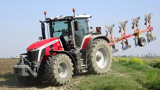 NEW Massey Ferguson 8S205  Pöttinger Servo 35S Plus [upl. by Eissel490]