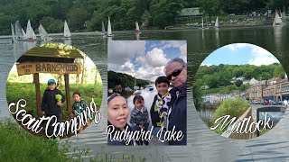 BEAVER SCOUT CAMPING AT BARNSWOOD  MATLOCK  RUDYARD LAKE [upl. by Batsheva]