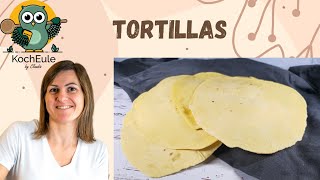 Tortillas selber machen  einfaches Rezept  Thermomix® TM6 TM5♥️ 𝑲𝒐𝒄𝒉𝑬𝒖𝒍𝒆 [upl. by Eizus]