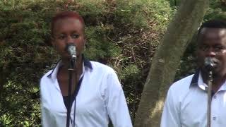 Maseno university Band performing Karubandika by Les wa Nyika [upl. by Ihcehcu]