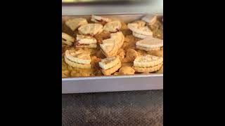 Blondies  Jammie dodger and Jaffa cake recipe cooking cake bakery [upl. by Ycnuahc604]