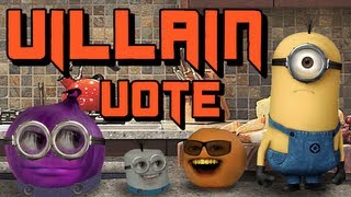 Annoying Orange  Annoying Orange  Despicable Me 2  Choose Your Villain [upl. by Ynitsed]