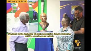 Barbados first Olympic medalist James Wedderburn honored for his achievements [upl. by Nosahc280]