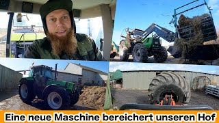 FarmVLOG432  Eine neue Maschine bereichert unseren Hof [upl. by Ais943]