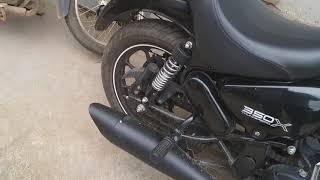 Thunderbird 350x Exhaust sound [upl. by Winwaloe54]