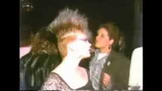 Trevor Something  All Night 80s Hot Babes Dance Club Footage [upl. by Noral490]