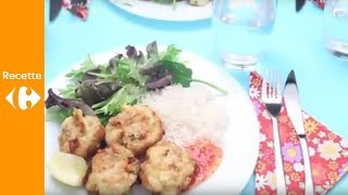 Une recette de boulette de poisson au citron pour un repas original [upl. by Veneaux]