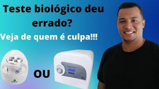 Teste biológico deu errado De quem é a culpa Mini incubadora ou autoclave [upl. by Rialc]