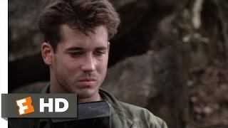 Hamburger Hill 610 Movie CLIP  My Darling 1987 HD [upl. by Sorvats]