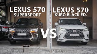 LX570 Kuro Vs LX570 Super Sport  Lexus Khmer Review [upl. by Audrye203]