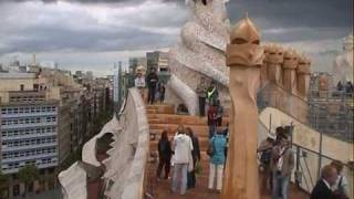 Casa MILA  La Pedrera Barcelona  Barcelona  Antonio Gaudi [upl. by Aldarcy]