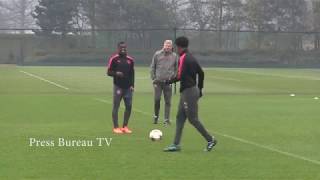 Arsenal training pre Ostersunds FK [upl. by Eadie]