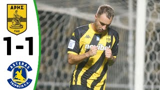 Aris vs Asteras Tripolis 11 All Goals and Extended Highlights [upl. by Janina157]