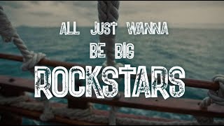 Nickelback  Rockstar Sea Shanty Lyric Video with The Lottery Winners [upl. by Arsi547]