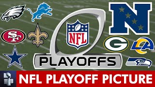 NFL Playoff Picture NFC Clinching Scenarios Wild Card Race And Standings Entering Week 16 Of 2023 [upl. by Downall434]