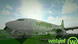 Webjet Linhas Aéreas Virtuais  Inicio das Operações de Vôo [upl. by Nogaem]