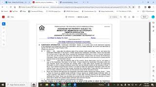 HOA Addendum Texas Explained [upl. by Neidhardt199]