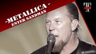 Metallica  Enter Sandman  Live on TV TARATATA  Oct2008 [upl. by Burger]