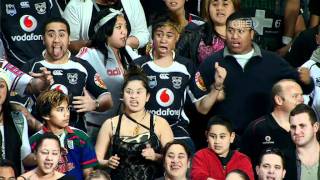 Haka at Sydney Football Stadium  Warriors vs Tigers finals Sep 2011 performed by KiwiLocals [upl. by Hpesojnhoj]