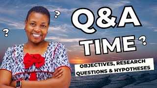 RESEARCH OBJECTIVES RESEARCH QUESTIONS amp HYPOTHESES [upl. by Derr774]