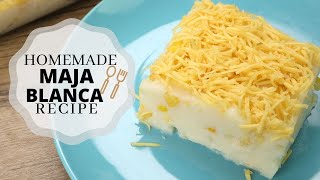 Maja Blanca Recipe [upl. by Ahel]