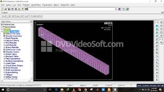 ANSYS APDL Analysis How to create Crack type of Damage in UrduHindi [upl. by Wynnie715]