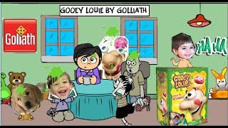 GOOEY LOUIE Board Game for Kids  GabrielToysReview [upl. by Adyeren]