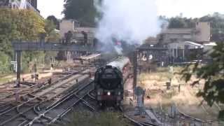 Britannia class 462 steam locomotives in action [upl. by Ikoek]