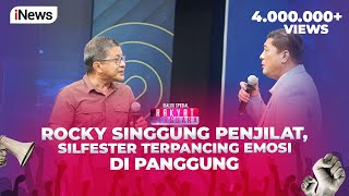 Keras Rocky Singgung Penjilat Silfester Emosi hingga Keluar Kata Kasar  Rakyat Bersuara 0309 [upl. by Azal]