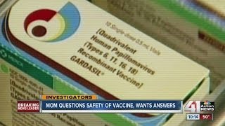 Mother questions safety after Gardasil vaccine wants answers [upl. by Yentyrb570]