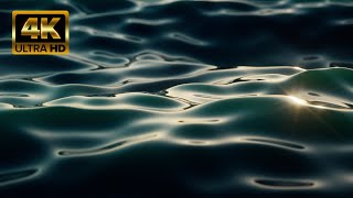 Ocean Surface Water Background Loop 4K  Free HD Stock Footage  No Copyright  Nature Footage Loop [upl. by Arde]