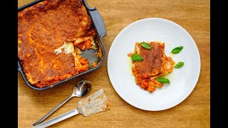 Gemüse Lasagne  Vegetable Lasagna [upl. by Nesyaj672]