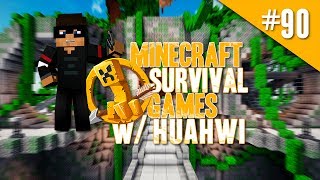 Minecraft Hunger Games w Huahwi 90 Busy Busy Lag Busy [upl. by Selinski]