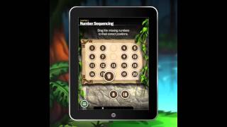 TouchMath Adventures Jungle Addition 1 App [upl. by Eneleahs]