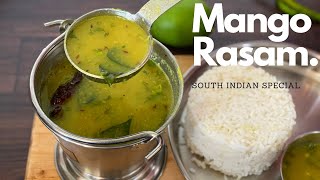 Mavinakayi Tili Saaru Rasam Recipe Raw Mango Rasam [upl. by Noek]