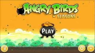 Go Green Get Lucky Theme  Angry Birds Seasons 2011 [upl. by Ekusoyr]