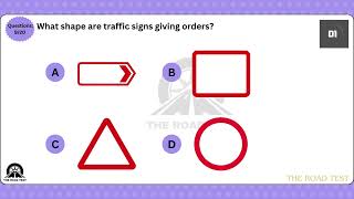 Most Important Question in the UK theory Test roadsigns drivingtest drivingexam ukdrivingtest [upl. by Lemmor]