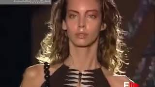 GATTINONI Spring Summer 2003 Milan  Fashion Channel [upl. by Ydnirb]