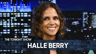 Halle Berry on 20 Years of Catwoman and Getting Mark Wahlberg to Do His Own Stunts in The Union [upl. by Nuawd]