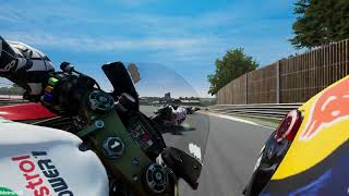 Motogp 24 Onboard Johann Zarco Honda Sachsenring 2024 [upl. by Candless768]