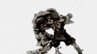 Kamogawa vs Anderson Anime Supercuts Hajime No Ippo Rising [upl. by Nitsuga]