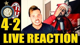 CHE BATOSTA INTER  MILAN 42  LIVE REACTION [upl. by Hamfurd]