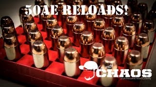 Reloading 50AE  Fire Ring Ammo [upl. by Erina182]