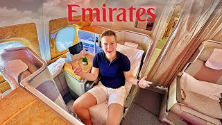 Emirates A380 INCREDIBLE Business Class  Full Flight Review [upl. by Enna]