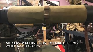 Barrel casing covers VickersMG reenactorisms series [upl. by Erdried]