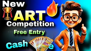 🏆new art competition🤩art competition 2024new art competition 2024art competitionsiyarams art [upl. by Anawqahs]