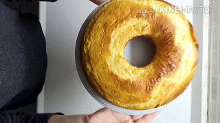 How to make cake کێکی سادە بە کەمترین کات دروستی بکە [upl. by Lounge]