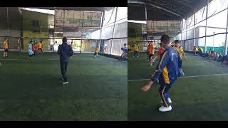 DRIBBLES TRICKS AND GOALS Model School friendlymatch interhousesports futsalskills MST [upl. by Laoj]